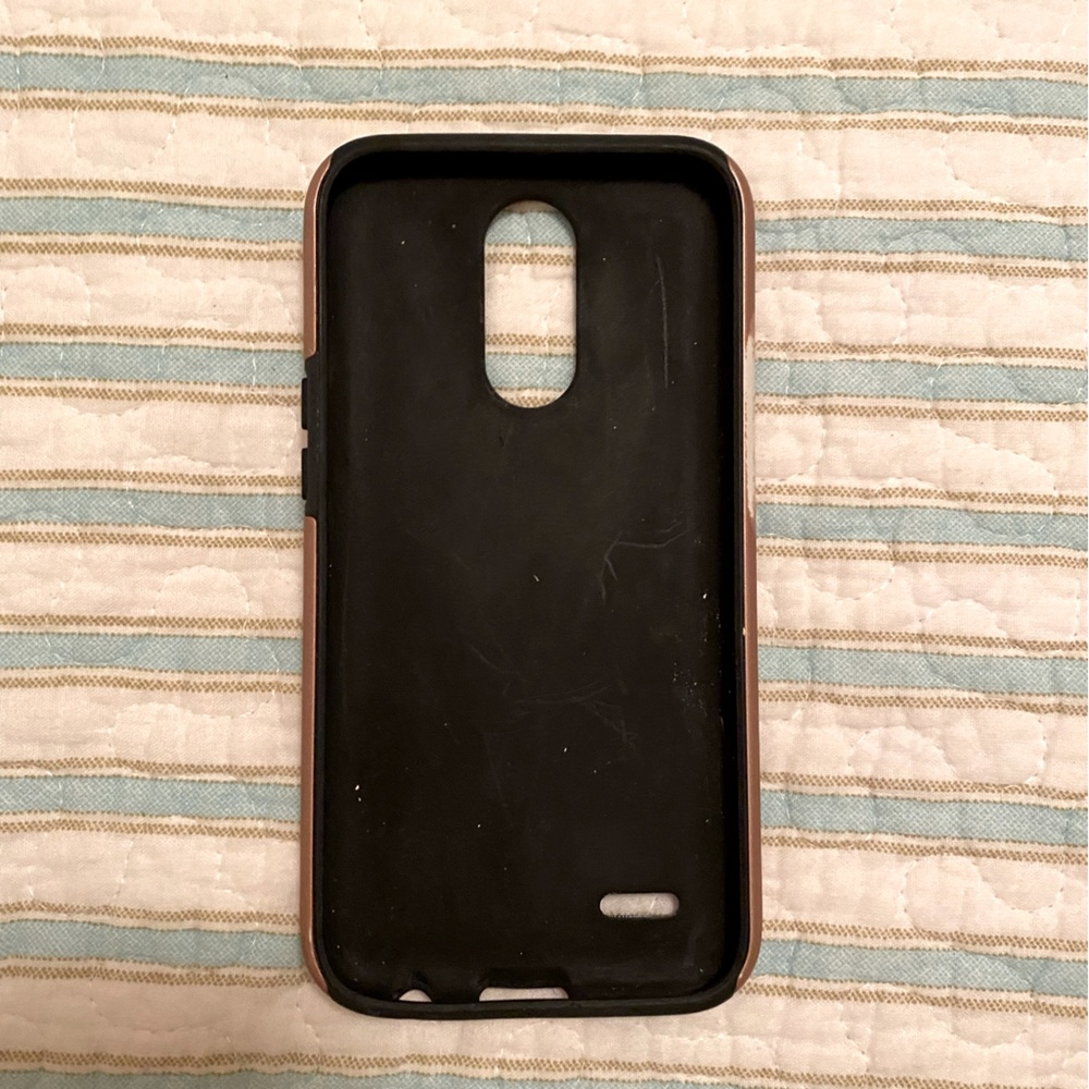 Android K20 V phone case black/pink